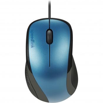 Ratón Óptico Kappa USB Azul 1000 DPI para Diestros