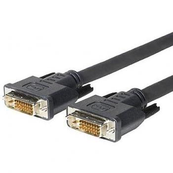 Cable de Video Vivolink DVI-D 24+1 Macho a Macho de Alta Calidad para TV y Monitores