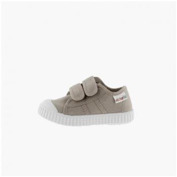 Zapatillas Victoria 1915 - Calzado infantil de lona con doble cierre adherente y puntera reforzada
