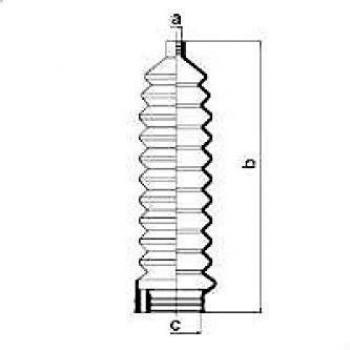 Spidan 83645 fuelle protector para dirección