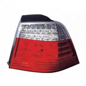 Piloto trasero Van Wezel 0662932 para BMW 5 Touring, parte exterior derecha sin portalámparas