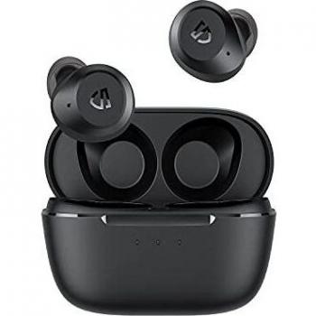 Auriculares Inalámbricos SoundPEATS T2 Híbridos con Cancelación Activa de Ruido, Auriculares ANC con Modo de Transparencia, Auriculares Internos Bluetooth 5.1, 30 Horas de Reproducción, Sonido Estéreo
