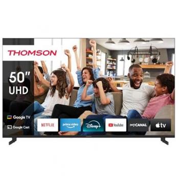 Televisor LED Ultra HD 4K de 50 Thomson con Google TV y diseño sin marco