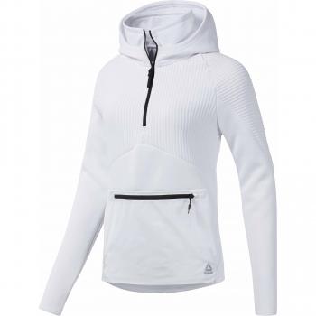 Reebok Os Thermowarm Contrl Hood Sudadera, Mujer, Blanco, 2XS