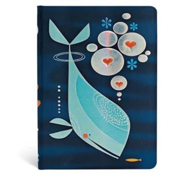 Paperblanks Hardcover Journals Ballena y su Amigo | Rayado | Midi