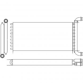 BEHR HELLA SERVICE 8FH 351 313-571 *** PREMIUM LINE *** Heat Exchanger, interior heating