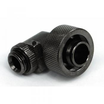 1/4 Thread 90° Rotary Compression Fitting for 1/2 ID - 3/4 OD