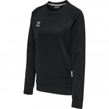 Sudadera de algodón Hummel Move Grid para mujer