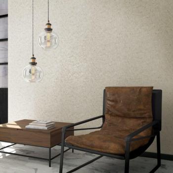 Papel de pared Vintage Deluxe Stucco Crackle gris y blanco Noordwand