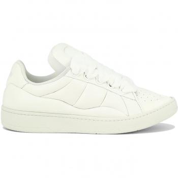 Lanvin Men's Curb XL Sneakers in White | Size 41 | SKDK0CNAPA Color A230000