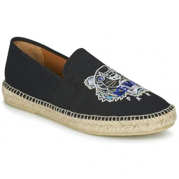 Kenzo Espadrille Elastique Tiger Head Espadrilles Men Black - UK:7.5 - Espadrilles