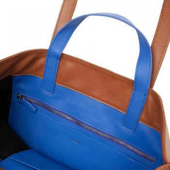 Bolso de hombro de piel Dudu con doble asa, suave y elegante, bolso de mano grande y colorido para mujeres