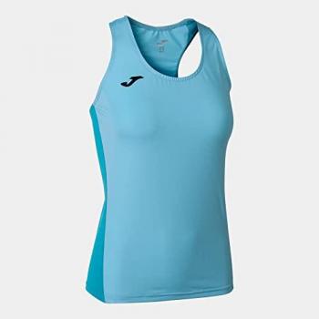 Camiseta de Tirantes R-Winner Mujer Celeste Joma