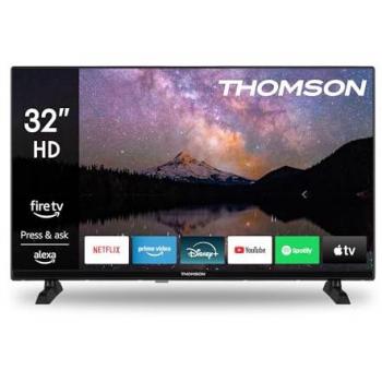 Televisor LED Thomson 32 (81 cm) HD Smart Fire TV con Alexa, Bluetooth, Triple Tuner, HDMI y USB - 32HF2S34