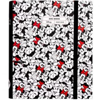 Carpeta 2 Anillas Minnie Mouse Rocks The Dots