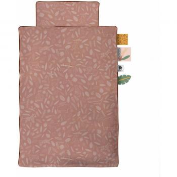 Sebra Ropa de Cama en Rosa Sunset
