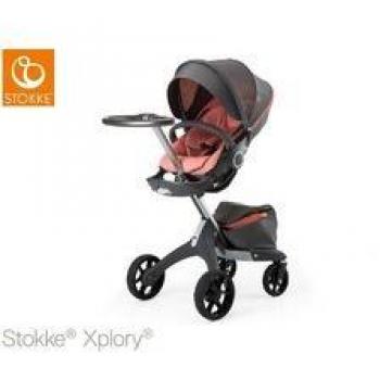 Stokke - Silla de paseo â® xplory v5 bã¡sico athleisure chasis aluminio/coral