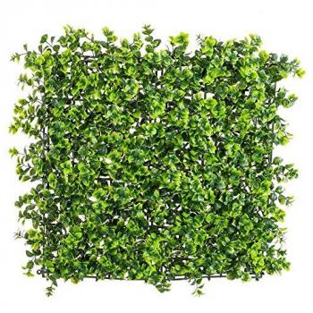 Panel Artificial de Exterior para Jardín Vertical Lola Home 50x50 cm Enredadera Verde PVC