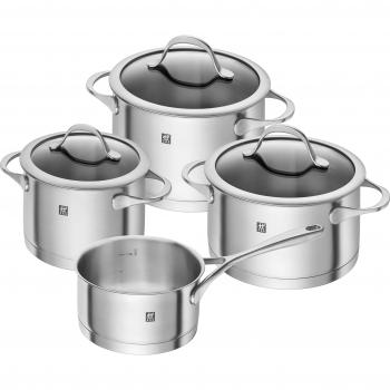 Set de Olla Zwilling Essence 4 Piezas Acero Inoxidable Inducción