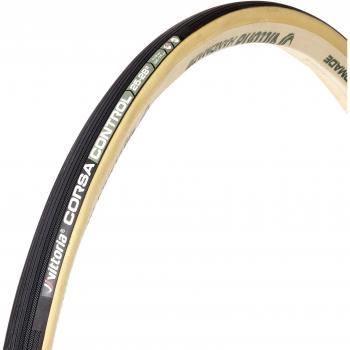 Vittoria Unisex G Plus neumáticos Corsa Control G + – Tubular 28 – 71 cm/700 x 28 C-para blk-290g, Negro, 28 mm