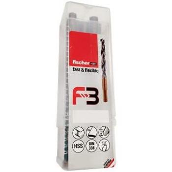 Pack 5 brocas metal F3 HSS-R DIN 338 11,5x94/142 614157 Fischer