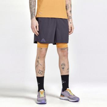 Craft - Pantalones cortos de trail running 2 en 1 Pro Trail para hombre