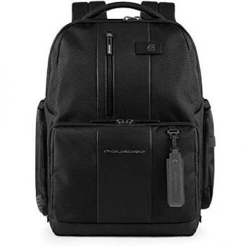 Piquadro Backpack Bucket Backpack & Backpack Black Aw18, Black male, Size: ONE SIZE