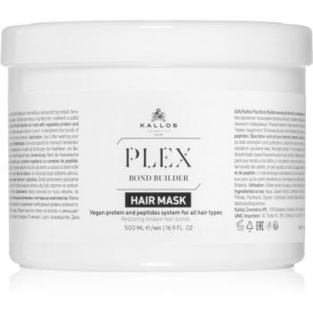 Kallos Plex Regenerating Hair Mask for Damaged, Chemically-Treated Hair 500 ml