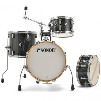 Sonor AQX Jungle Series Black Midnight Sparkle Drum Set