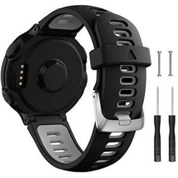 Songsier Correa Forerunner 735XT, Correas de Silicona con Liberación Rápida para Forerunner 735XT 235 235Lite 230 220 620 630