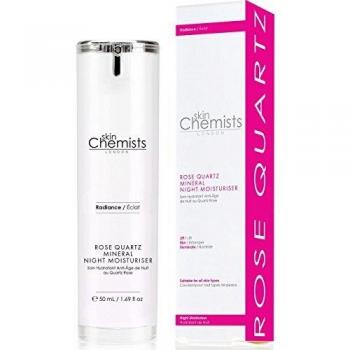 SkinChemists Rose Quartz Mineral Night - Hidratante
