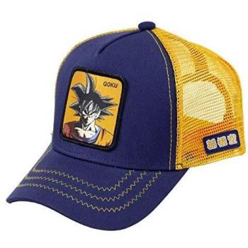 Dragon Ball Z Goku Blue and Orange Trucker Cap - Adjustable Unisex