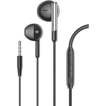 Auriculares Estéreo Cool Care 3,5 mm con Micrófono Negro