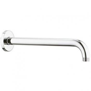 Grohe 28576000 28576000-Rainshower Brazo de Ducha de 286 mm, Cromo, chrom, Ausladung 28,2 cm