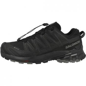 Salomon XA PRO 3D V9 GORE-TEX Zapatillas de Trail Running para Hombre, color negro oscuro, talla 49 (1/3) EU
