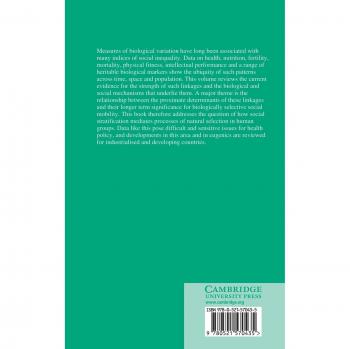 Biología Humana y Desigualdad Social (Serie de Simposios de la Sociedad para el Estudio de la Biología Humana, Volumen 39)