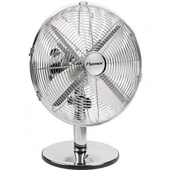Ventilador de sobremesa Retro DFT35CH 35 cm Cromo