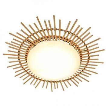 Plafón Decorativo LED Aura 12W 960lm Madera y Plástico Mate