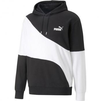 PUMA Power Cat Lightweight Hoodie Black, Hoodies, Male, Size: M