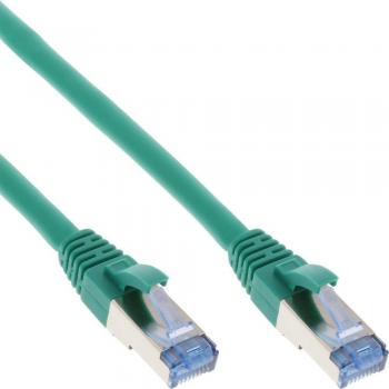 Cable de Red S/FTP Cat6A 1.5m Verde (Halógeno Libre, 500MHz)