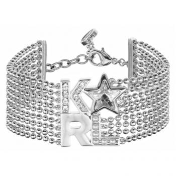 Pulsera Karl Lagerfeld Mujer 5483575 Gris 19 cm