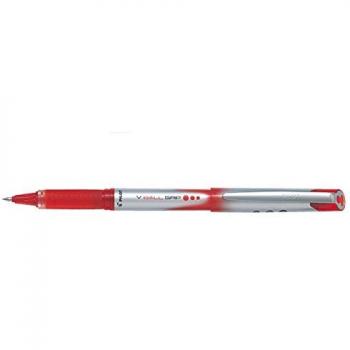 Pilot - V-Ball Grip 07 - Bolígrafo Roller tinta líquida punto medio - Rojo -
