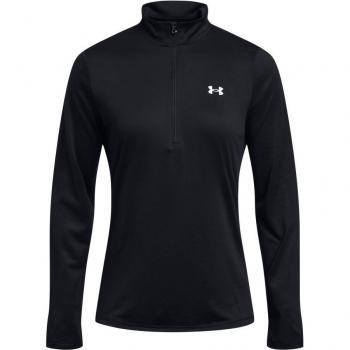 Under Armour Women's Tech Solid 1/2 Zip Sweatshirt (Black) - Size: S