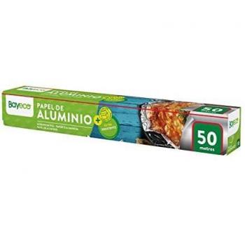 Bayeco Bayeco Aluminio Liso 300 Mm 50 M 10 Mic 410 g