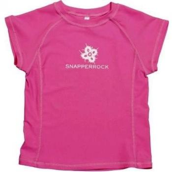 Snapper Rock Girl's UV - Camiseta de natación para niños, Rosa