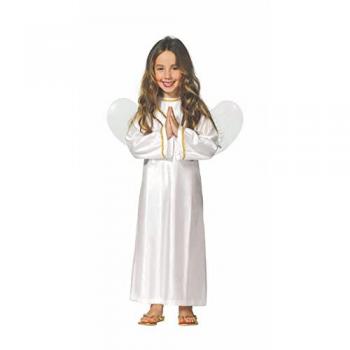 Disfraz de Ángel Navideño Adorable para Niña - Talla 5-6 Años con Alas y Vestido - Ideal para Fiestas y Celebraciones