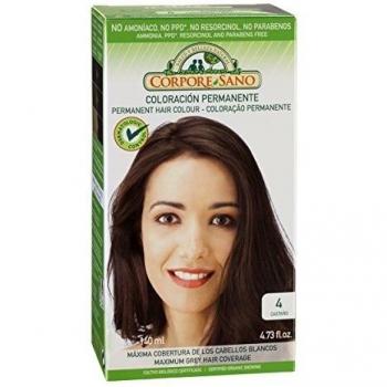 Corpore Sano Permanent Hair Dye 4 Chestnut 140ml Bio