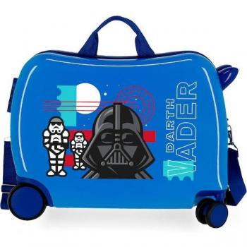 Maleta Infantil Star Wars Galactic Empire 2 Ruedas Multidireccionales ABS Rígida Azul Cabina 34L