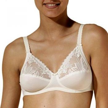Chantelle Amazone Wireless Soft-Cup Bra in Beige, Size 38D