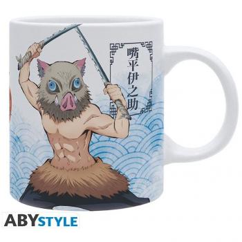 Taza Demon Slayer: Kimetsu no Yaiba con Zenitsu & Inosuke, 320 ml, Abystyle